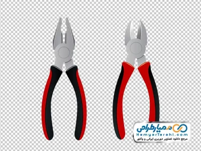 تصویر png سیم چین و انبردست