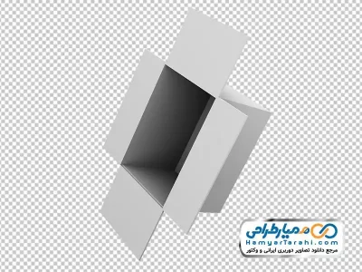 عکس بدون پس زمینه جعبه کارتن