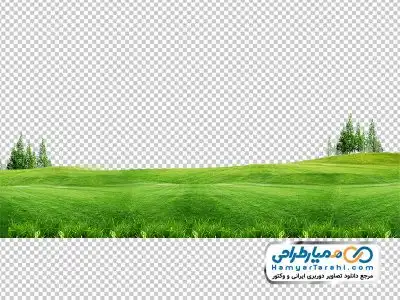 تصویر png تپه های چمن