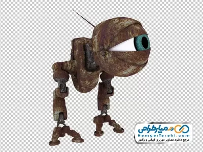 دانلود عکس png ربات یک چشم