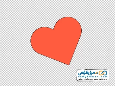 تصویر وکتوری قلب قرمز