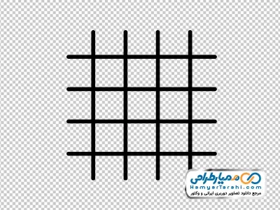 تصویر بدون پس زمینه صفحه چهارخانه با فرمت png