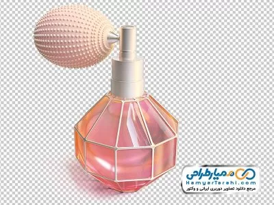 تصویر با کیفیت شیشه عطر