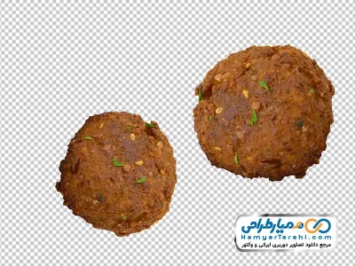 تصویر png دانه های فلافل