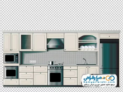 دانلود تصویر png کابینت آشپزخانه