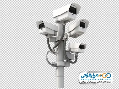 دانلود عکس png دوربین مداربسته با پایه