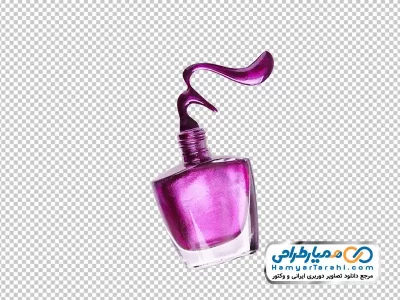 تصویر دوربری لاک صورتی با فرمت png