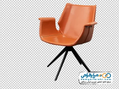 دانلود تصویر png صندلی چرم پایه دار