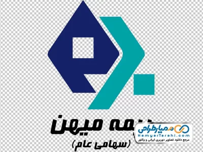 لوگو بیمه میهن با فرمت png