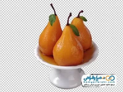 دانلود تصویر با کیفیت کمپوت گلابی