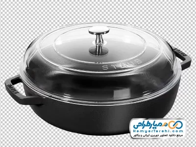 دانلودتصویر با کیفیت ماهیتابه با در پیرکس