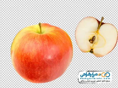 تصویر با کیفیت سیب درختی