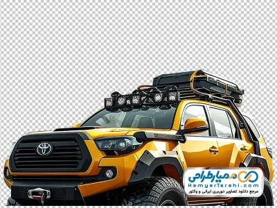 تصویر وکتوری تویوتا آفرود با فرمت png