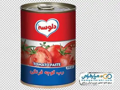 دانلود دوربری قوطی رب گوجه