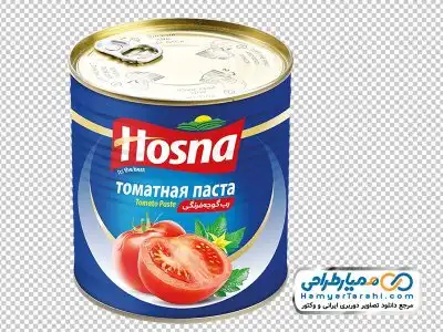 دانلود دوربری قوطی رب گوجه فرنگی
