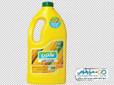 تصویر با کیفیت روغن ذرت خوراکی
