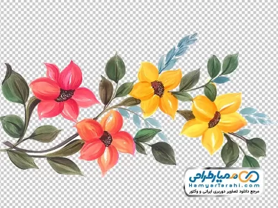 دانلود عکس کادر گل