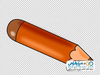نقاشی وکتوری مداد سیاه با فرمت png