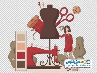 دوربری کارگاه خیاطی