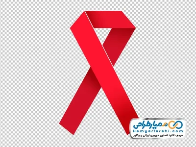 تصویر وکتوری لوگو ایدز با فرمت png