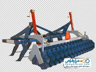 دانلود تصویر با کیفیت دستگاه گاوآهن برای شخم زدن عمیق