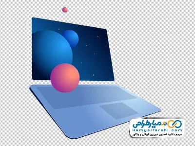 عکس وکتوری لپ تاپ با گوی تزئینی