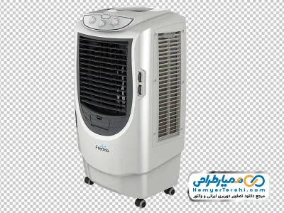 تصویر png کولر آبی پایه دار