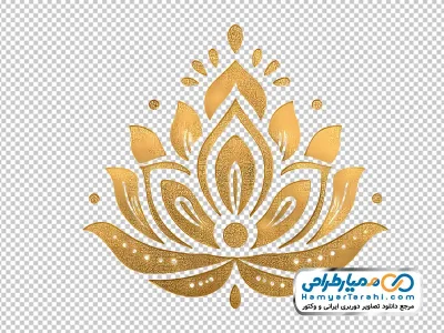 دانلود تصویر با کیفیت لوگو گل نیلوفر آبی