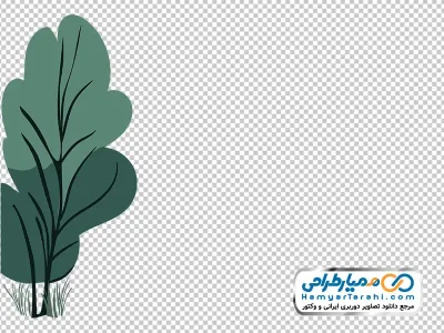 دانلود تصویر وکتوری درخت جنگلی