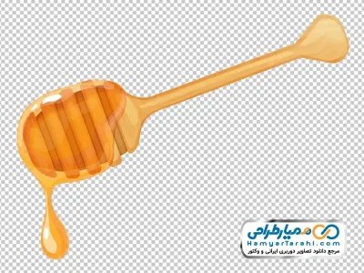 عکس وکتوری قاشق عسل خوری با فرمت png