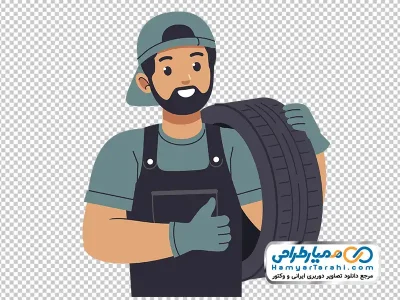 دانلود عکس وکتوری کارگر آپاراتی