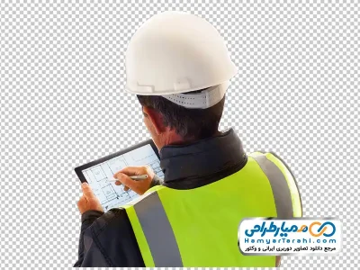 تصویر png مهندس ساختمان