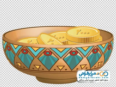 عکس وکتوری سکه سفره هفت سین با فرمت png
