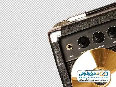 فایل png دستگاه پخش موزیک قدیمی