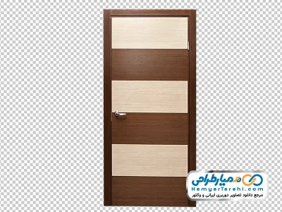 دانلود تصویر png درب ورودی پیش ساخته کرم و قهوه ای