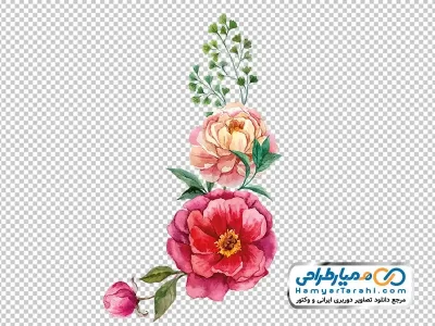 عکس وکتوری گل برای حاشیه طرح