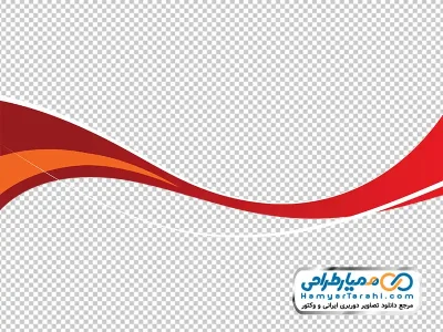 دانلود شیپ با کیفیت قرمز و نارنجی برای طراحی با فرمت png