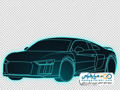 دانلود تصویر وکتوری آئودی R8