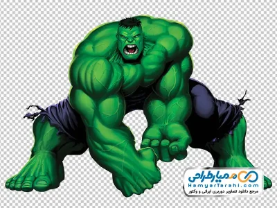 تصویر با کیفیت هالک با فرمت png