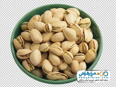 عکس png پسته داخل کاسه