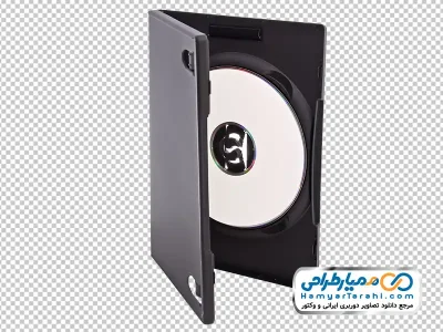 عکس بدون پس زمینه CD با جعبه