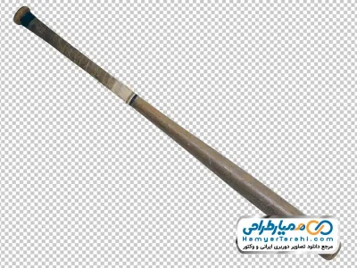 تصویر png چوب بیسبال قدیمی