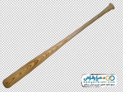دانلود تصویر png چوب بیسبال قدیمی