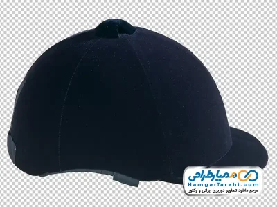 تصویر کلاه ایمنی سوارکاری مخمل با فرمت png