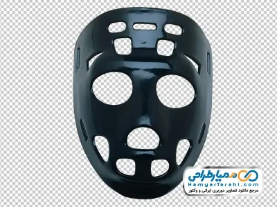 تصویر با کیفیت ماسک دروازه بانی هاکی خیابانی با فرمت png
