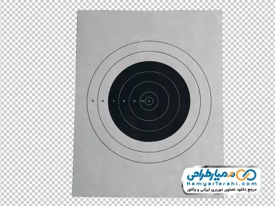 تصویر صفحه مخصوص اهداف تیراندازی با فرمت png