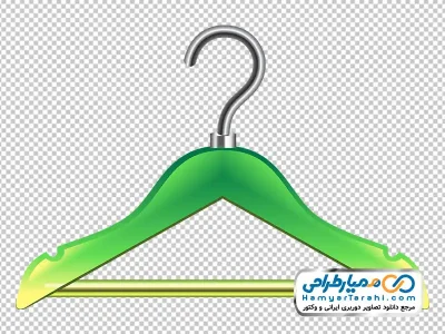 عکس وکتوری آویز لباس با فرمت png