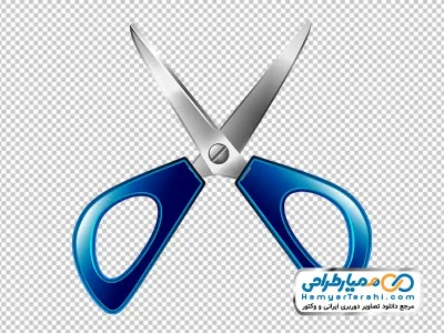 دانلود تصویر وکتوری قیچی خیاطی