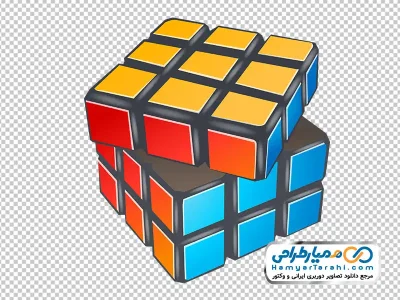 دانلود تصویر وکتوری مکعب روبیک