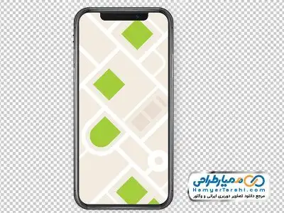تصویر با کیفیت موبایل و نقشه مسیر یاب